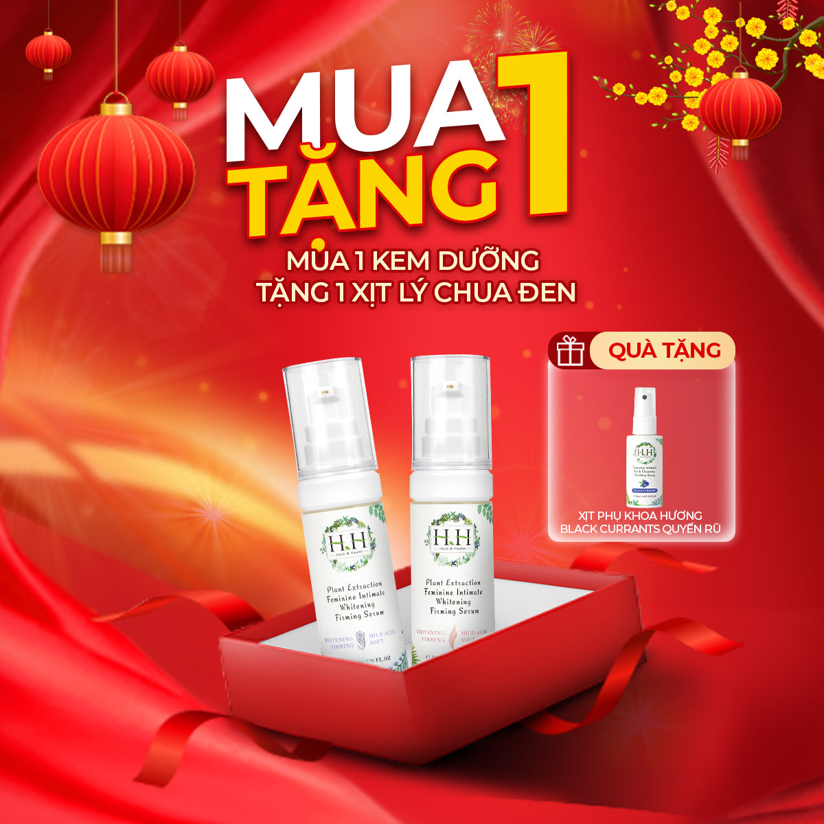 Mua Kem Dưỡng Tặng Xịt